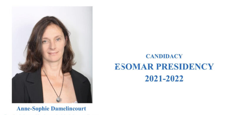 ESOMAR PRESIDENCY 2021-2022 Open up, Elevate & Celebrate