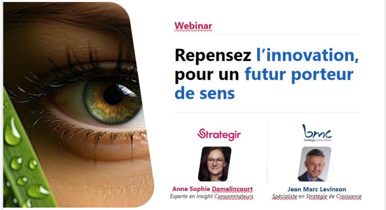 Webinar Innovation : pour un futur porteur de sens
